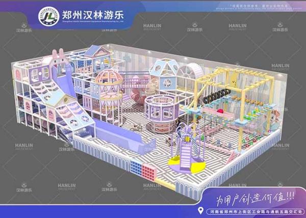 Buy cheap Residential Indoor Playground Equipment 20mm Plywood PU Hot Galvanized from wholesalers