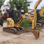 Excellent Performance 2 Ton Used Komatsu PC20MR Excavator 75 KW Japan Mini