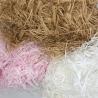 Buy cheap Christmas Present Wrapping Accessories , White Pink Filling Raffia Coloured Shredded Paper Tissue from wholesalers