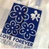 Buy cheap 0.12mm Thickness Garment Plastic Packaging Bags Navy Flower Thicker Shopping Tote Bag from wholesalers