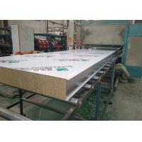 Buy cheap High Density Furnace Insulated 150mm Rock Wool Sandwich Panel product