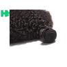 Buy cheap Black Natural Human Hair Extensions , 100% Virgin Peruvian Kinky Culry Hair from wholesalers