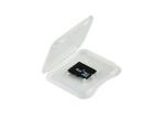 Eco - Friendly Memory Card Package Transparent Plastic Box 48 X 39 X 7.5mm