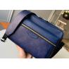 Buy cheap Black Square Taiga Leather Message Luxury Cross Body Bag Single Shoulder from wholesalers