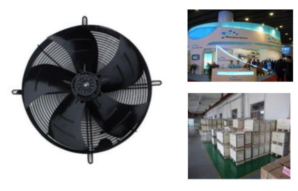 Buy cheap Refrigeration industry Stainless Steel Axial Flow Fan of Wall Mounted from wholesalers
