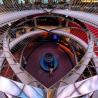 Buy cheap Mirror Polishing Stainless Steel Atrium Curved Sculpture In A Cruise In Italy from wholesalers