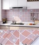 Kitchen Wallpapers Mosaic Paper Removable Wallpaper Peel and Stick Matt