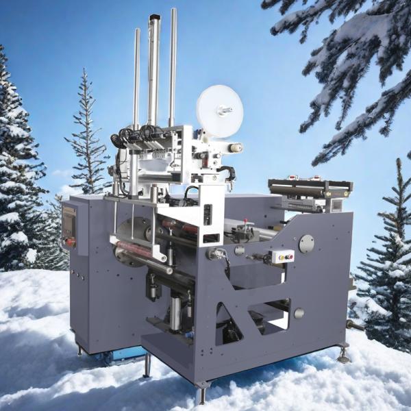 Highly precise Fully automatic non-stop 4 spindle shaft turret rewinder for