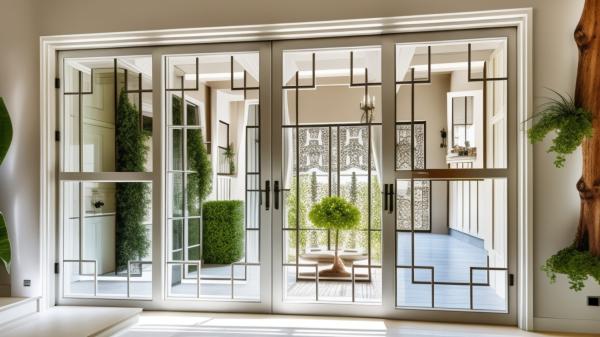Buy cheap Ventilated Residential Aluminium Sliding Glass Doors Fireproof ODM from wholesalers