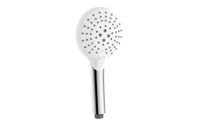 Rainfall Bathroom Practical Bath Handheld Shower Nozzle Smooth Surface Treatment Button Switching Function
