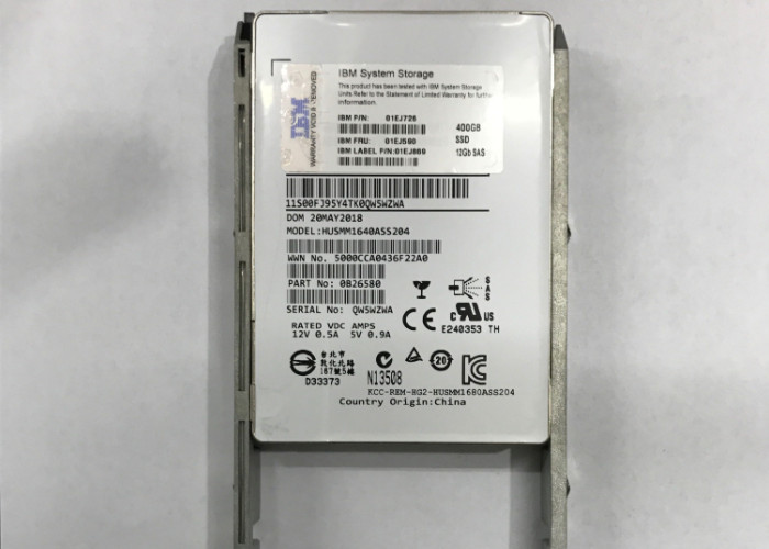 400GB 2.5 Quote SAS IBM Hard Disk 12G 01DE359 SSD V3700 V2 1 Year Warranty