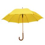 high quality 23 Inches Windproof Auto Open Stick Umbrella With Wooden Shaft And