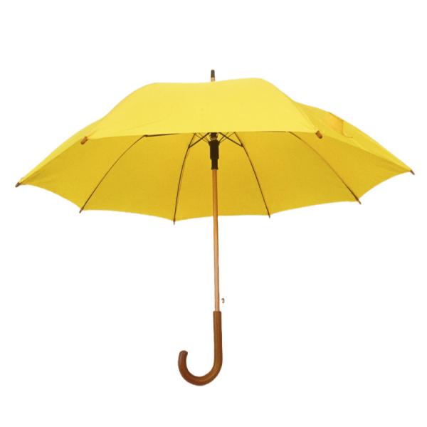 Buy cheap 8 Fiberglass Ribs Hands-Free Stick Umbrella With Durable Pongee Fabric from wholesalers