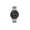 Buy cheap Solid Band 316L Stainless Steel Watches , Black Face Watch PVD Plating from wholesalers