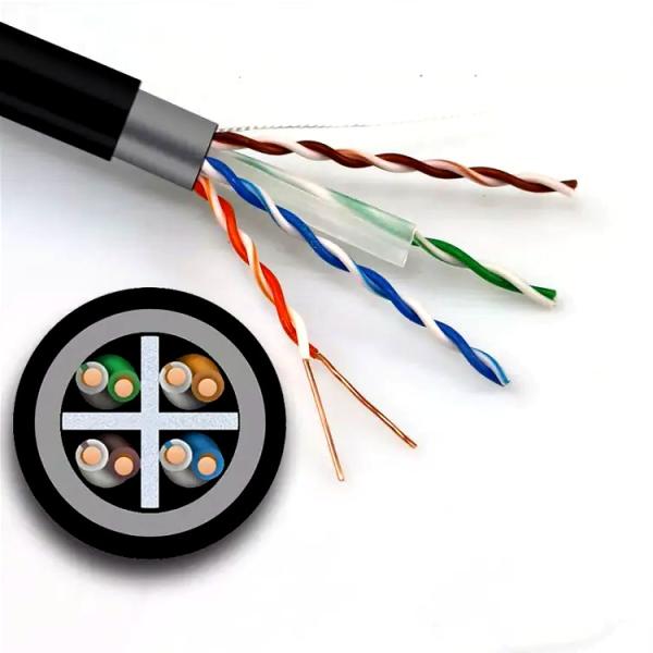 Buy cheap Double Sheath Cat6 Lan Cable UTP Network Pure Copper For Outdoor from wholesalers