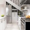 Buy cheap Modern Designs High End Affordable Custom Kitchen Cupboard White Melamine Small Kitchen Cabinets from wholesalers