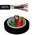 48 Core Armored Fiber Optical Cable GDTA GDTS Photoelectric Hybrid Fiber Optic