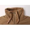 Buy cheap Ladies Sports Coats And Jackets Clothing Taupe Zip Up Fleece Jacket from wholesalers