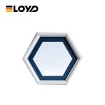 Single Pane Octagon Round Aluminum Window Tempered Glass Fixed Windows