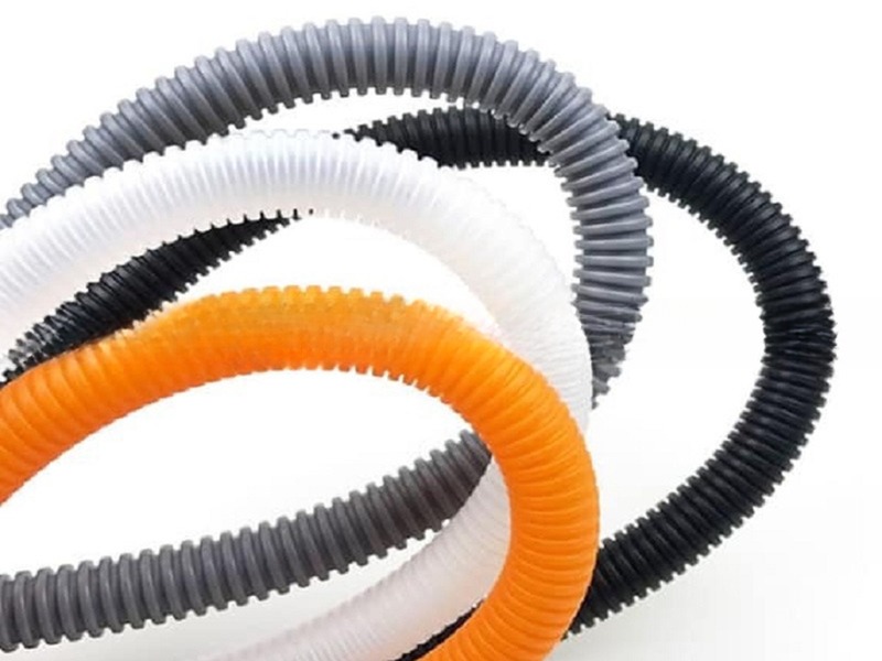 High Standard PVC Single Wall Corrugated Pipe Extruder Machine
