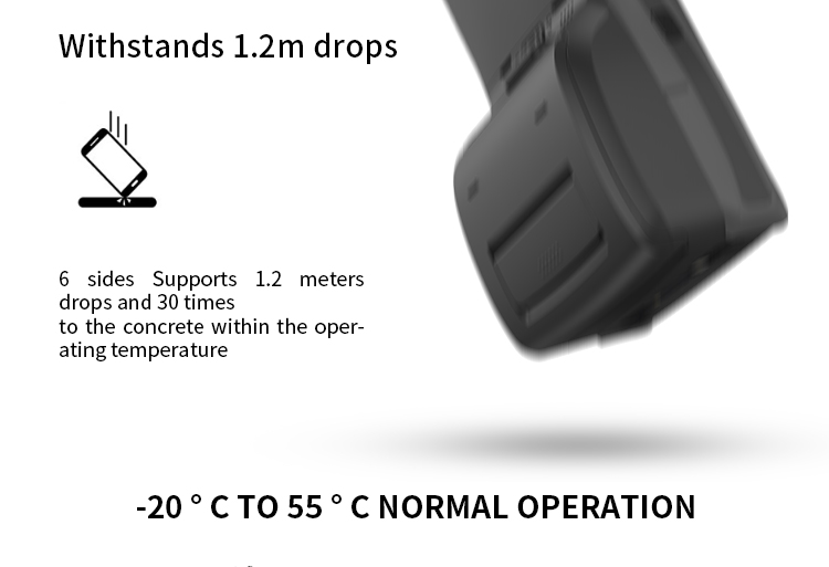 Android 8.1 Handheld Data Collector Wireless Handheld Mobile Computer Scanner