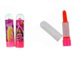 Student Fruit Lollipops Lipstick Shape Novelty Halal Strawberry Flavor