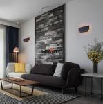 LED wall light personality bedroom bedside lamp Nordic modern minimalist Edge