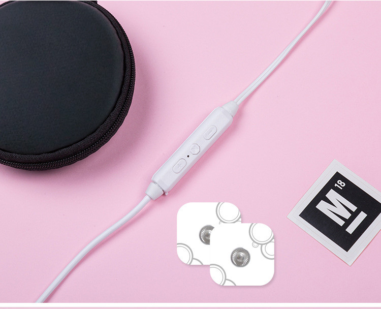 PET Adhesive Home Body Massager Wire Control EMS Pulse Massager 5V