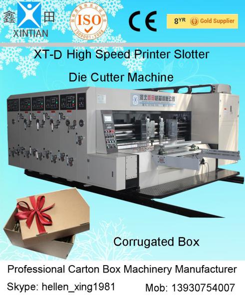 Quality Industrial Fully Automatic Cartoning Machine High Speed Die Cutting Machine for sale