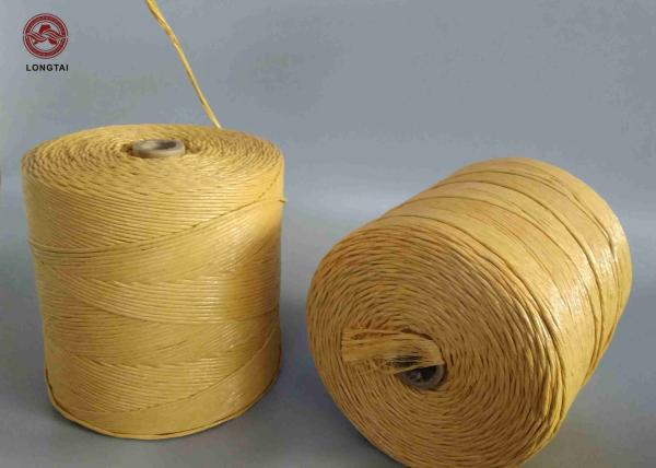 OI-28 LSZH Twisted Yellow FR Polypropylene Filler Yarn Soft Light Weight 50000D