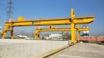 Outdoor Industrial Gantry Crane Marble Loading Double Girder Rail Mounted