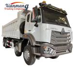 2 Passengers Sinotruk Howo 8x4 Tipper Truck 30tons 50 Tons SINO HOWO NX E7 N7