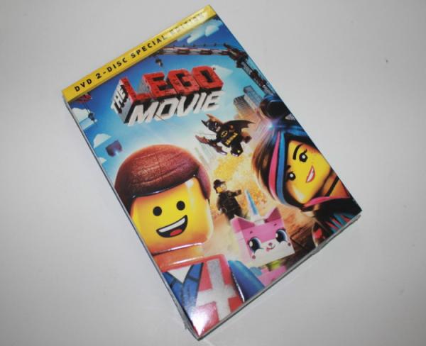 The LEGO Movie dvd Movie disney movie children carton dvd with slipcover free