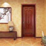 Oak Veneer Solid Wood Internal Doors 205cm Height Pine Wood Flush Door