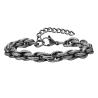 Buy cheap Stocked 316L Stainless Steel Bracelet for Men Classic Style Sample Making from wholesalers