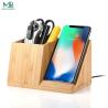 Buy cheap Bamboo Mobile Phone Wireless Charger With Pen Holder Simple from wholesalers