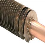 DELLOK Pressure Embedded Fin Tube 200℃ Heat Transfer Plain Grooved Welded Fin