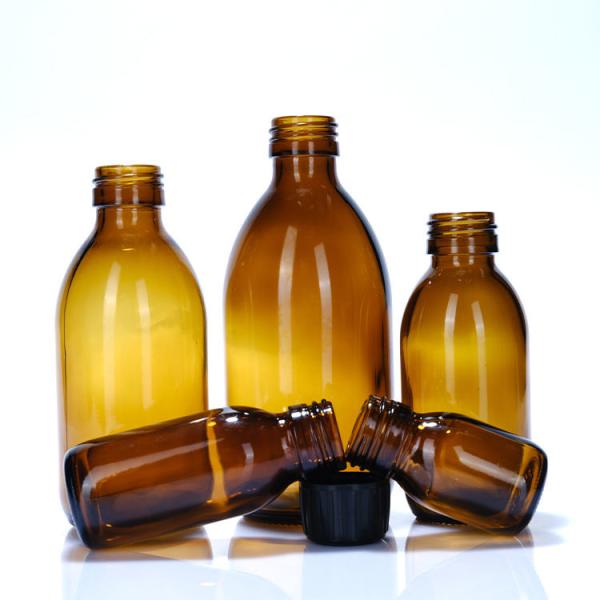 Buy cheap 1000ml 2.5L Brown Amber Medicine Bottles With Screw Cap Laboratory from wholesalers