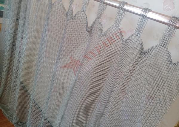 Buy cheap 0.8x7mm Stainless Steel Chain Mail Curtains Height 3m Width 3.3m For Room Dividers from wholesalers