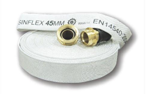 Buy cheap EC / MED Approved SOLAS Marine PVC Lining Fire Hose EN14540 from wholesalers