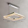 Buy cheap Led Silver Chandelier For Living Room Modern Creative Design crystal led ceiling light(WH-CY-214) from wholesalers