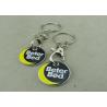 Buy cheap Die Stamped Personalized Shopping Chart Coin , Supper Market Token from wholesalers