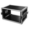 Buy cheap Customized Lighting Rack Flight Case , Black Moving Portable Rackmount Case from wholesalers