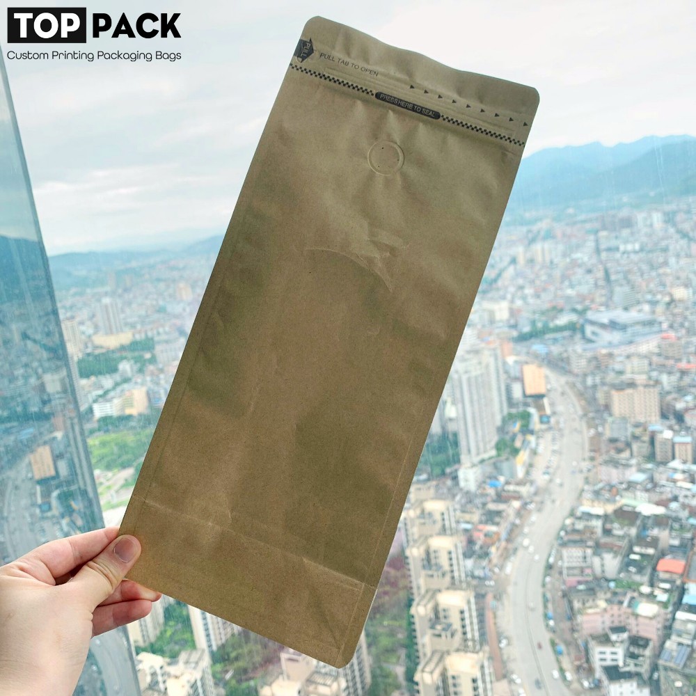 Custom printed plastic ice cream packaging popsicle food bag pouch