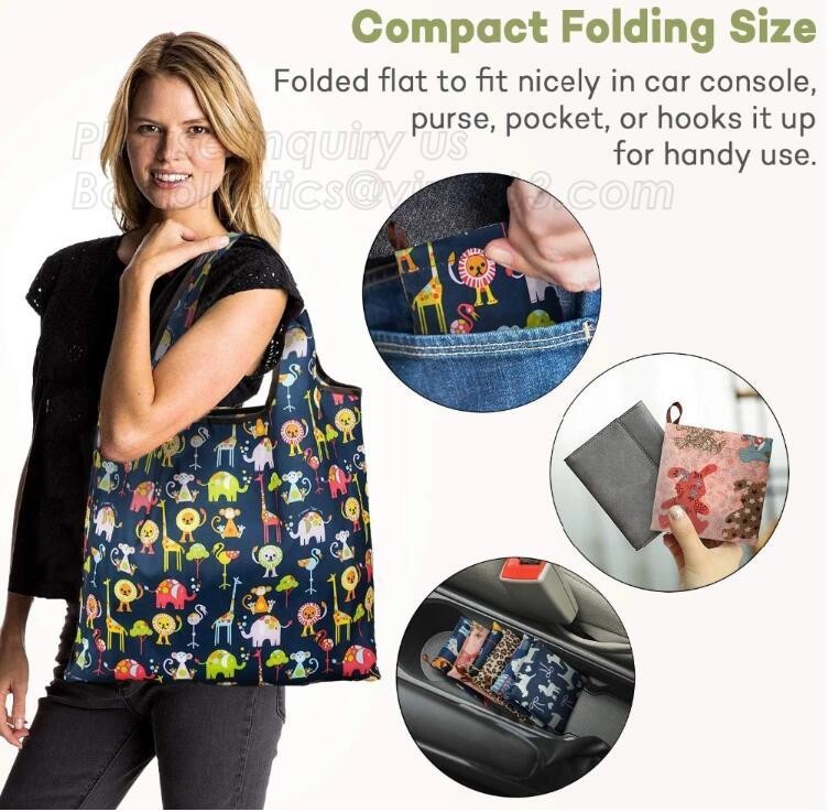 Nylon folding pocket foldable polyester shopping bag,Fashionable 420D Custom Logo Polyester Drawstring Bag bagease pack