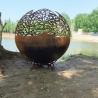 Buy cheap Round 600mm Corten Fire Bowl Backyard Portable from wholesalers