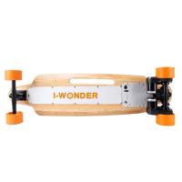 Buy cheap Dual Motor Electric Skateboard 9 Layers Maple Deck Material With 83*52mm PU product
