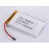 Buy cheap LP294575 3.7V 1100MHA li ion battery manufacturers Square Lithium Polymer Battery with The Discharge Rate Yes and Overdischarge Protection in Sharp from wholesalers