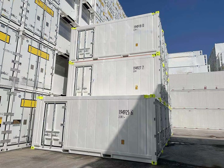 20ft DNV 2.7-1 Standard Dual Temperature Offshore Reefer Container Frozen Fresh 2 Rooms Main Circuit 3 Phase Competitive