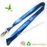 Buy cheap polyester lanyard with metal sheet crimped metal bead, metal crimp neck straps, from wholesalers